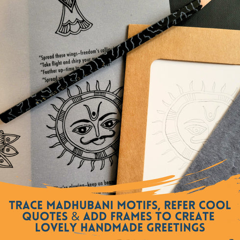 Madhubani Magic DIY Art Kit: Unwind With An Iconic Indian Art Tradition